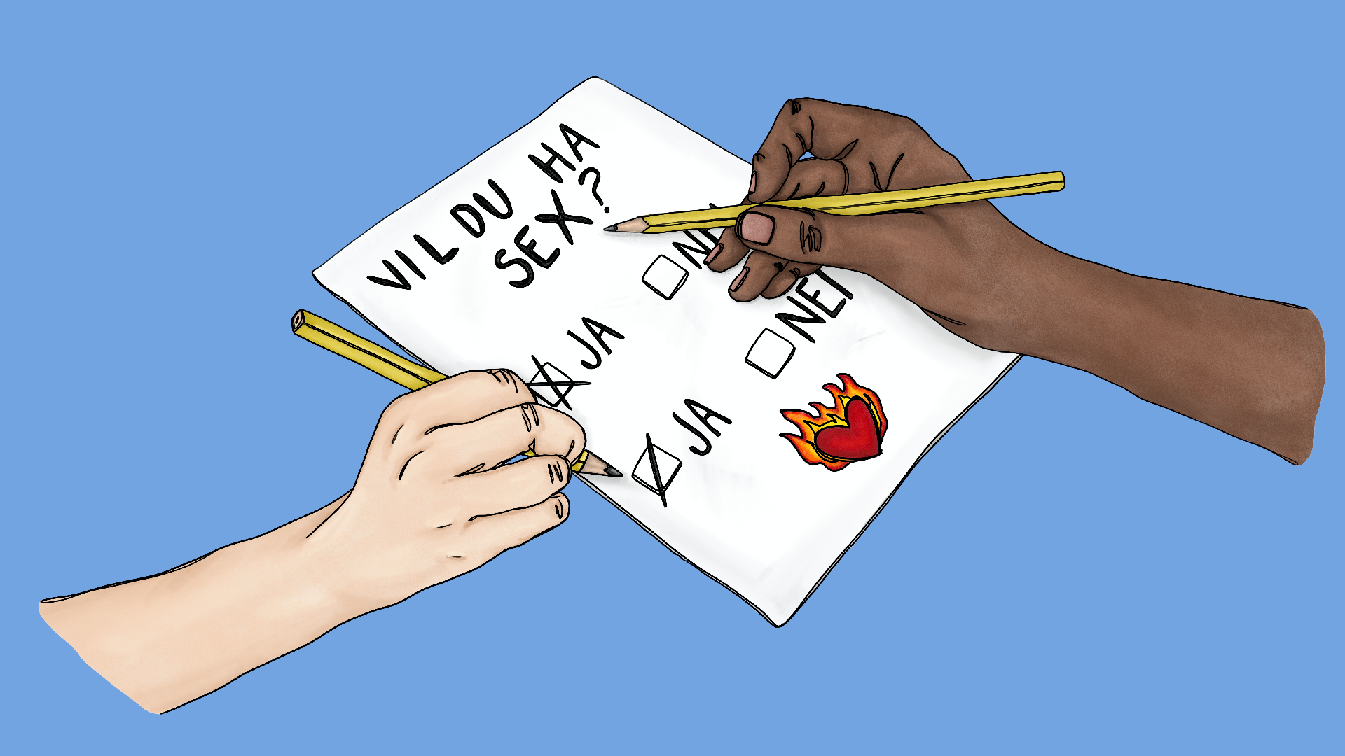 Illustrasjon Andrea Skovdahl