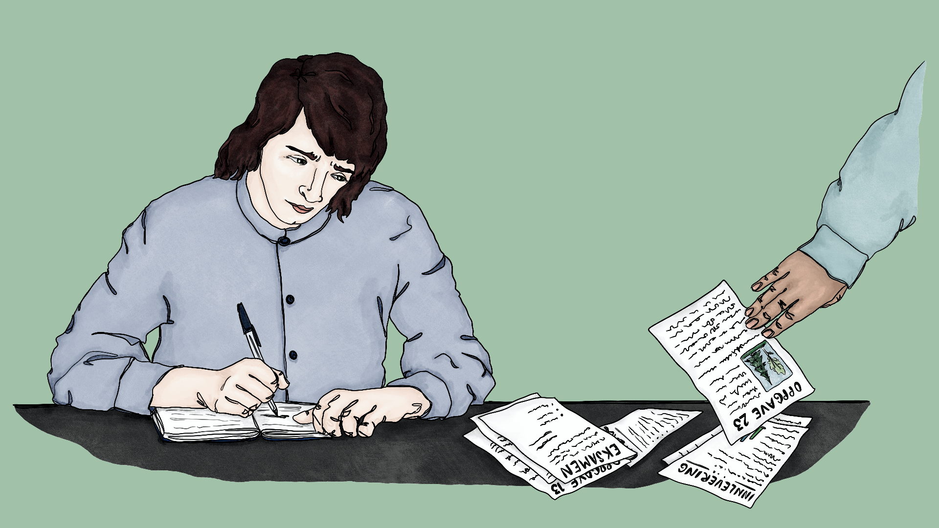 Illustrasjon Andrea Skovdahl