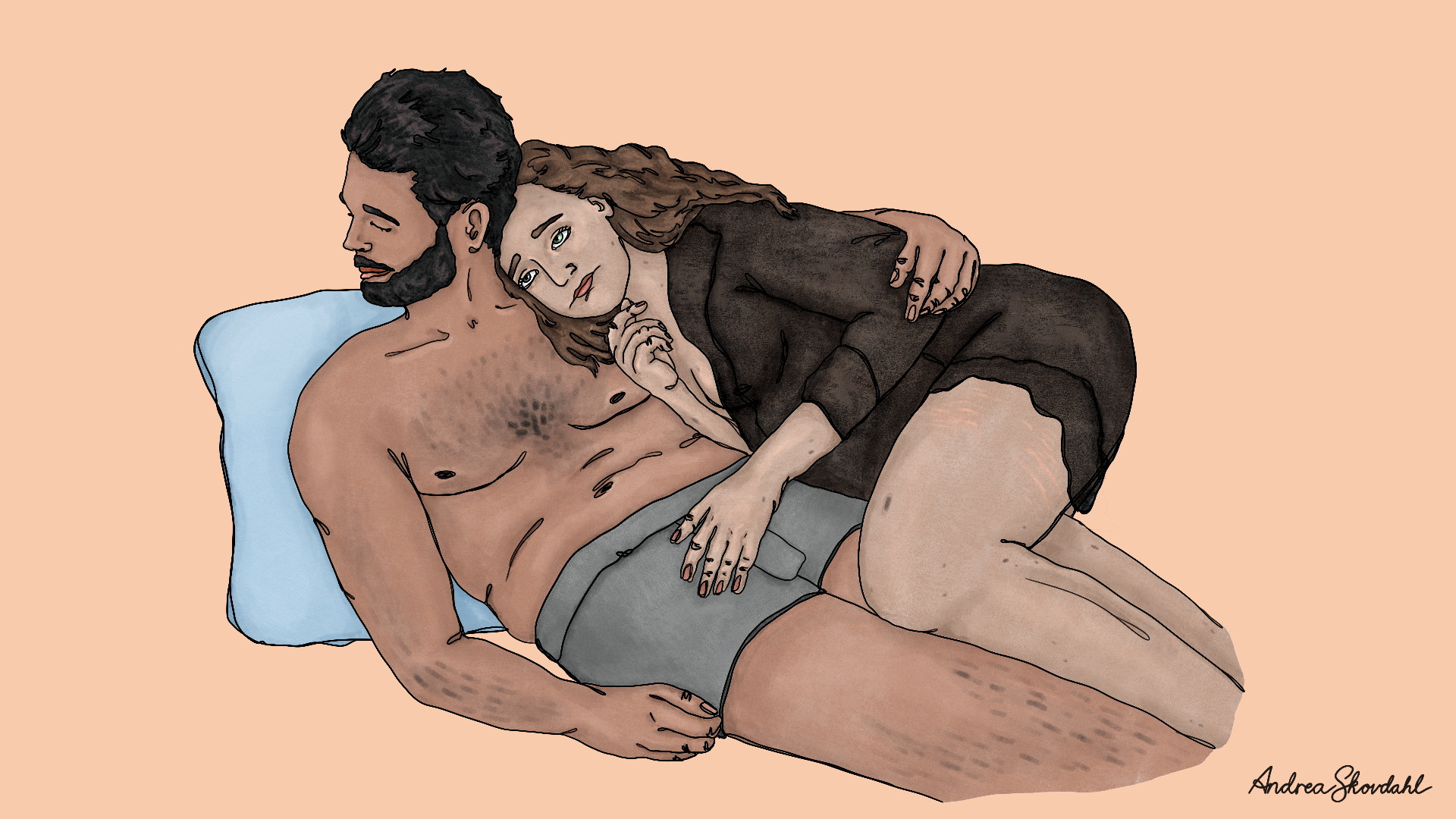 Illustrasjon Andrea Skovdahl