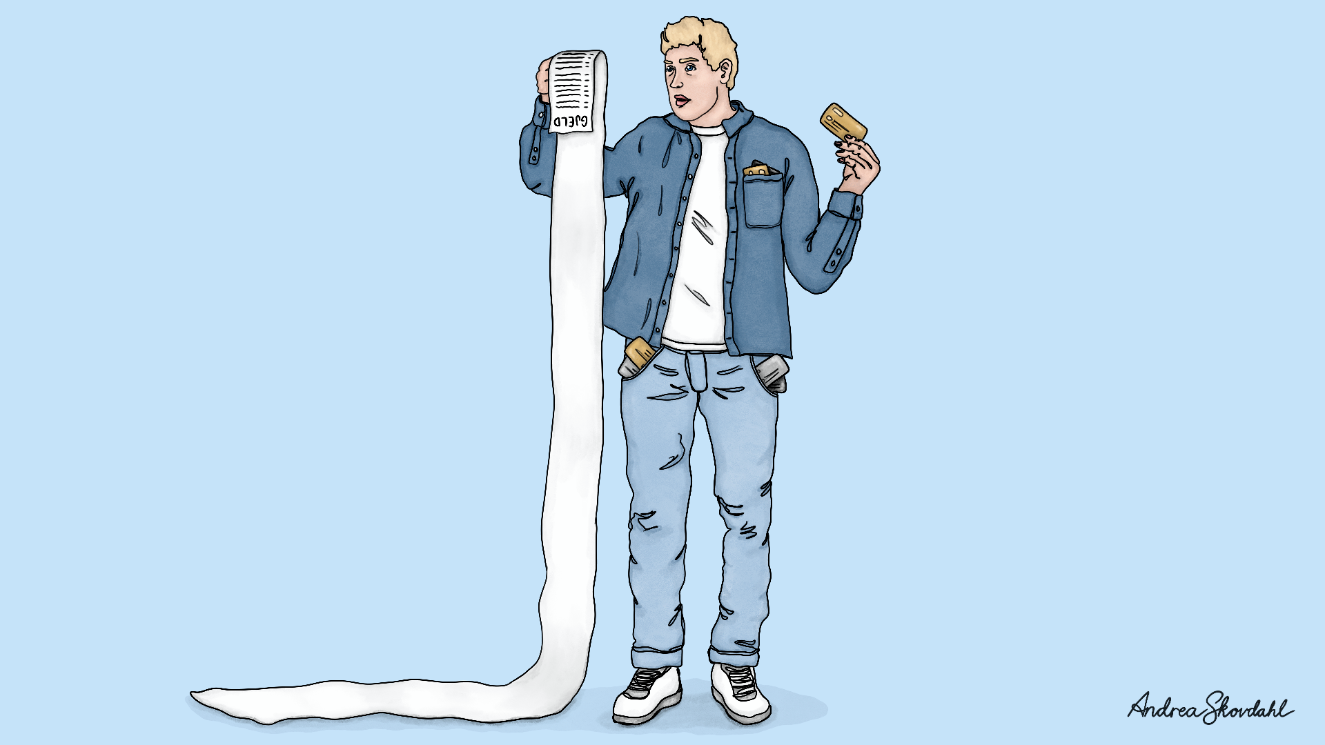 Illustrasjon Andrea Skovdahl