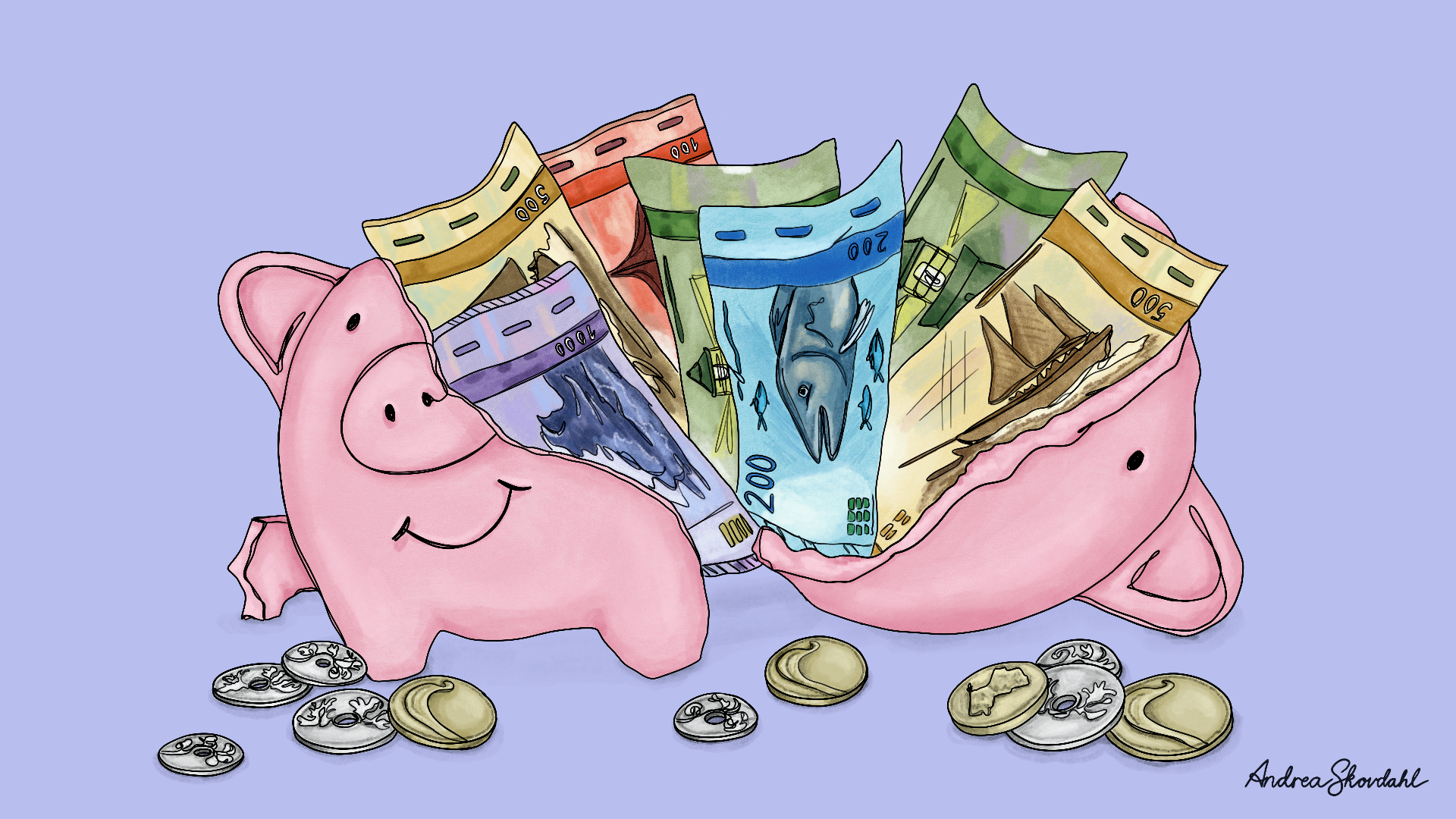 Illustrasjon Andrea Skovdahl