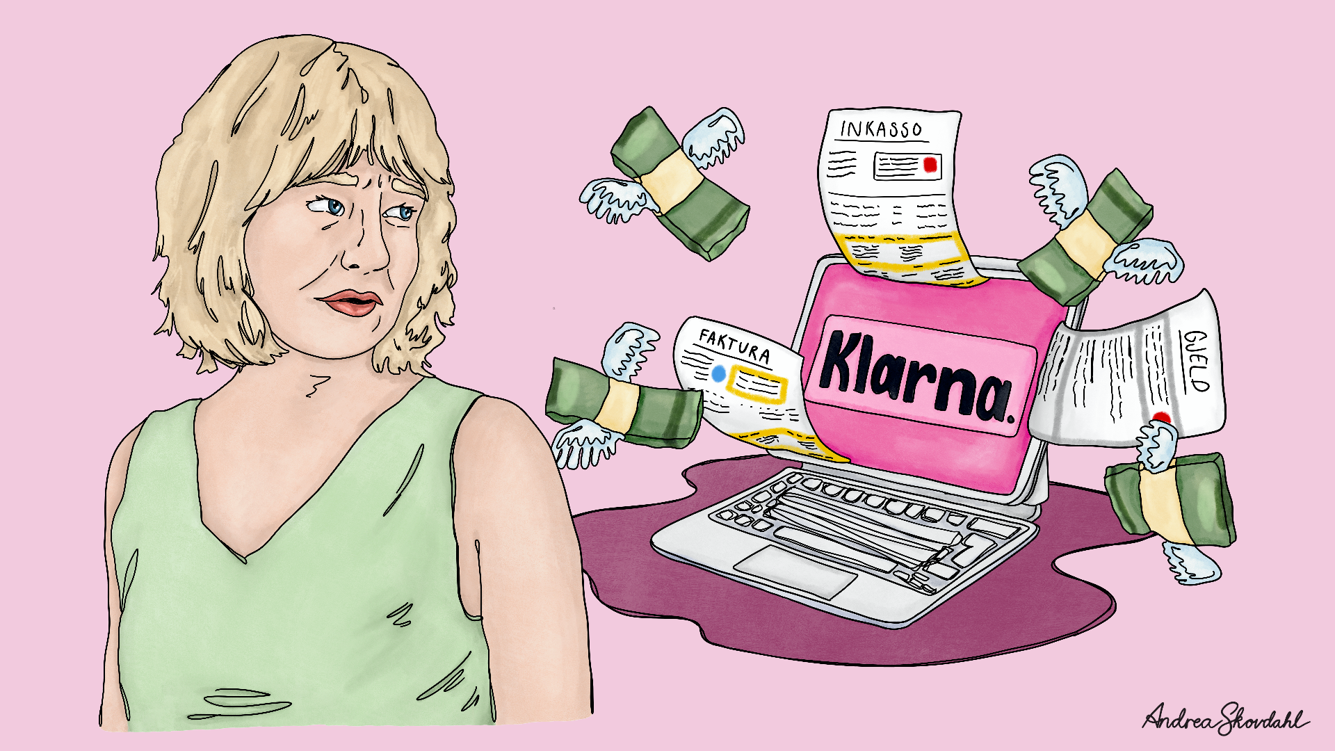 Illustrasjon Andrea Skovdahl